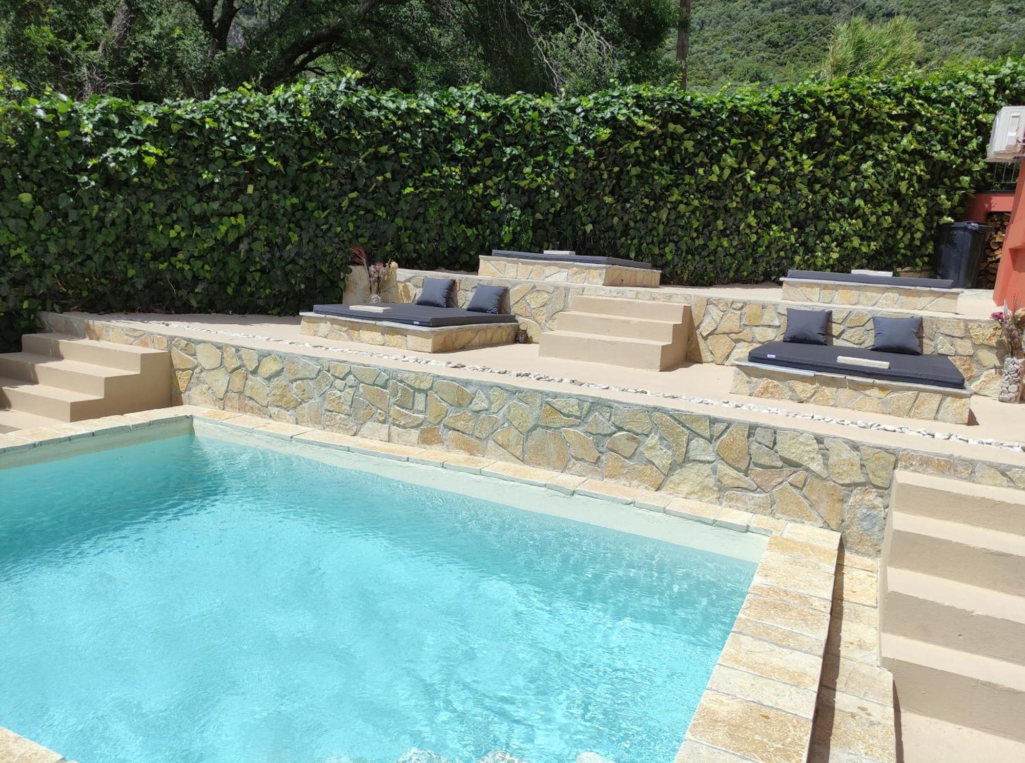 Gkk House Private Swimming Pool Luxury House Skriperon Exterior foto