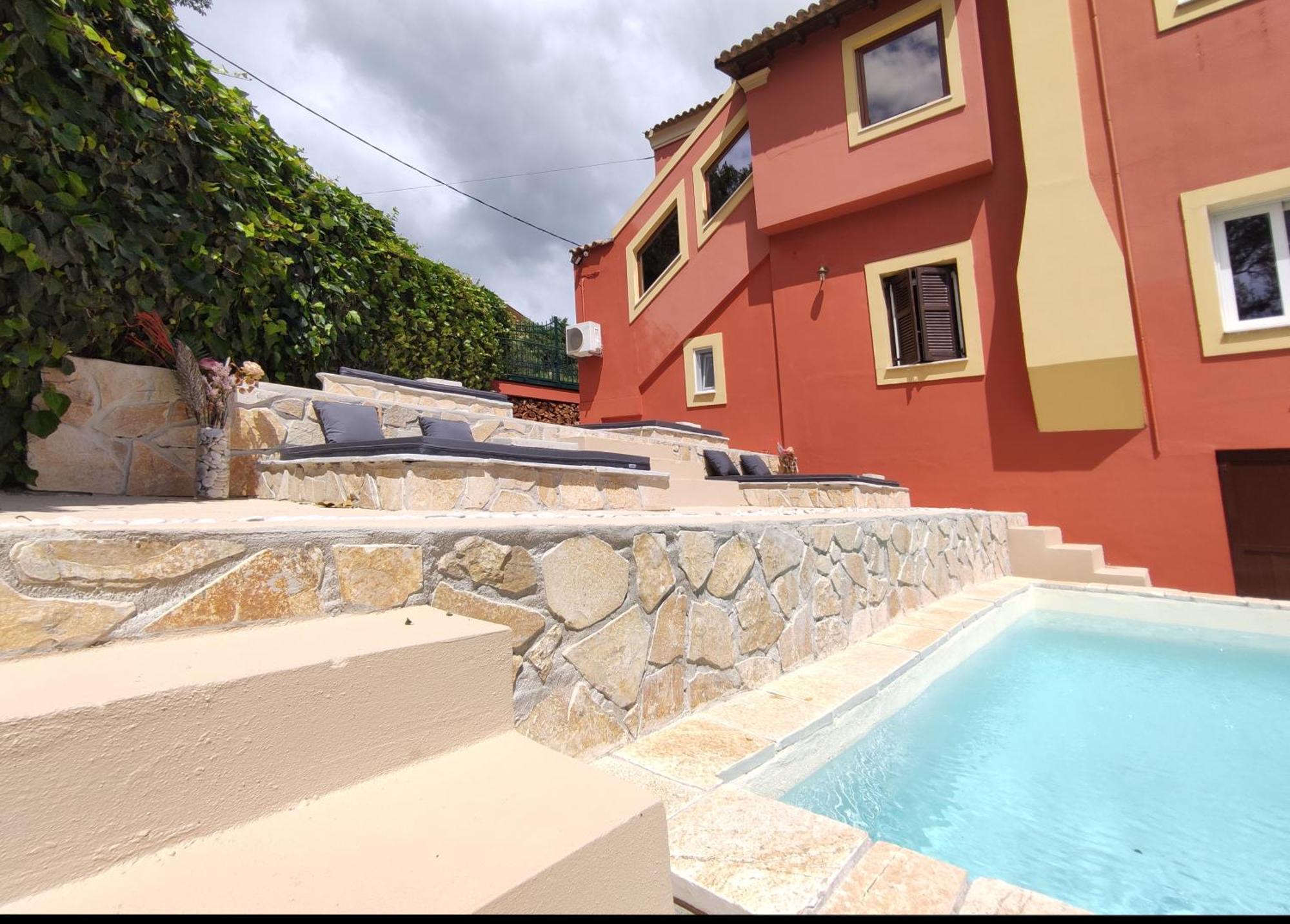 Gkk House Private Swimming Pool Luxury House Skriperon Exterior foto